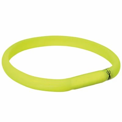 Trixie USB Lichthalsband Groen 3 Trixie USB Lichthalsband Groen