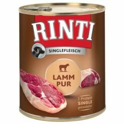 RINTI Singlefleisch Exclusive 6 X 800 G Hondenvoer -Hunter Verkoop 2024 69068 pla rintisingle lammpur 9