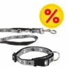 Trixie Set: Halsband Poten Zilver Reflect + Hondenlijn 1 Trixie Set: Halsband Poten Zilver Reflect + Hondenlijn -Hunter Verkoop 2024 693807 trixie silver reflect set halsband leine 0