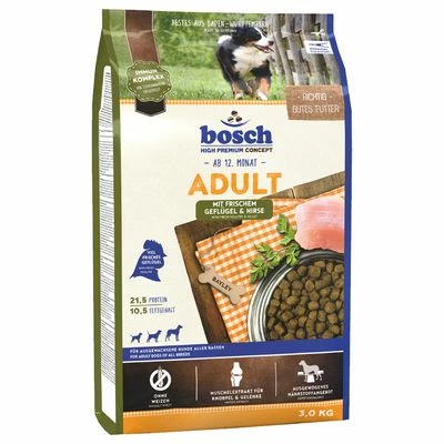 Bosch Adult Gevogelte & Spelt Hondenvoer 3 Bosch Adult Gevogelte & Spelt Hondenvoer