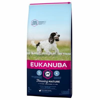 Eukanuba Thriving Mature Medium Breed Hondenvoer 3 Eukanuba Thriving Mature Medium Breed Hondenvoer