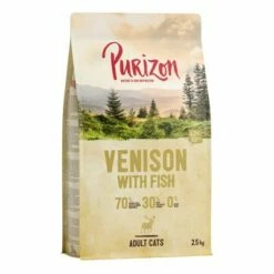 Purizon Adult Hert & Vis -Hunter Verkoop 2024 83501 pla purizon cats deer 2 5kg 1000x1000 3