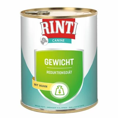 RINTI Canine Gewicht Met Kip Hondenvoer 800 G 3 RINTI Canine Gewicht Met Kip Hondenvoer 800 G