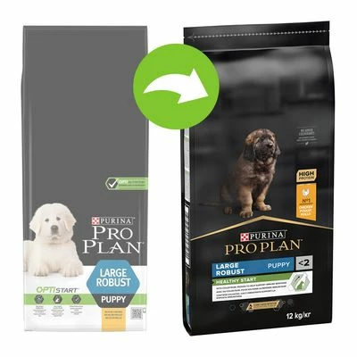Purina Pro Plan Large Robust Puppy Healthy Start Hondenvoer 3 Purina Pro Plan Large Robust Puppy Healthy Start Hondenvoer