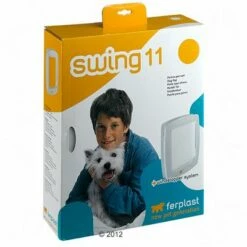 Ferplast Katten- En Hondenluik "Swing" 11 Tunnel -Hunter Verkoop 2024 9744 ferplast hundeundkatzenklappe swing11 verpackung 09 2012 9