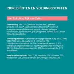 Purina ONE Dual Nature Sterilized Zalm Met Spirulina Kattenvoer -Hunter Verkoop 2024 978991 ingredients nl 0