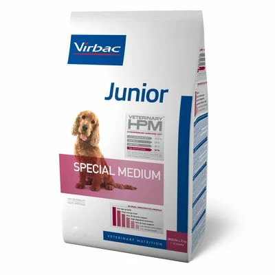 Virbac Veterinary HPM Dog Junior Medium Hondenvoer 5 Virbac Veterinary HPM Dog Junior Medium Hondenvoer - Afbeelding 3