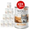 Voordeelpakket 12 X 400 G Wolf Of Wilderness Scharrelvlees Hondenvoer -Hunter Verkoop 2024 adult sparpaket 12x400 g 1000x1000 9