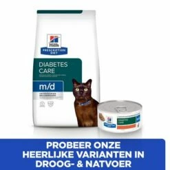 Hill's Prescription Diet Feline M/D Diabetes/Low Fat Kattenvoer Met Kip -Hunter Verkoop 2024 atf 605661 cross sell 9