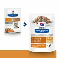 Hill's Prescription Diet Feline K/D +Mobility Kattenvoer Met Kip -Hunter Verkoop 2024 atf 605680 packaging transition 3