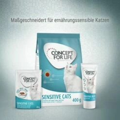 Concept For Life Sensitive Cats Kattenvoer - Verbeterde Receptuur! 11 Concept For Life Sensitive Cats Kattenvoer - Verbeterde Receptuur! -Hunter Verkoop 2024 cfl cat wet board2 sensitive 9