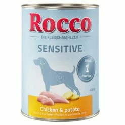 Voordeelpakket Rocco Sensitive 24 X 400 G -Hunter Verkoop 2024 etikett rocco nf sensitive 400g huhn 1000x1000 2