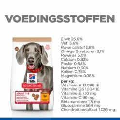 Hill's Science Plan Adult 1-5 No Grain Large Met Kip Hondenvoer 17 Hill's Science Plan Adult 1-5 No Grain Large Met Kip Hondenvoer -Hunter Verkoop 2024 h177427 p303902 hills sp no grain dog adult large chicken nl nl nutrition content 5