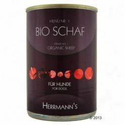 Herrmann's Menu Smulpakket 12 X 400 G -Hunter Verkoop 2024 herrmanns men hundschaf1 40 4