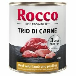 Rocco Classic Trio Di Carne - 24 X 800 G -Hunter Verkoop 2024 la 122213 rocco triodicarne beeflambpoultry 800g 1000x1000 4