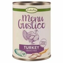 Voordeelpakket Lukullus Menu Gustico 12 X 400 G Hondenvoer -Hunter Verkoop 2024 lukullus menu gustico turkey 400g 1000x1000 1 2