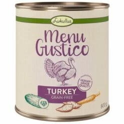 Voordeelpakket Lukullus Menu Gustico 12 X 800 G Hondenvoer -Hunter Verkoop 2024 lukullus menu gustico turkey 800g 1000x1000 7 1