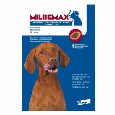 Milbemax Kauwtabletten Voor Honden 5 Milbemax Kauwtabletten Voor Honden - Afbeelding 3