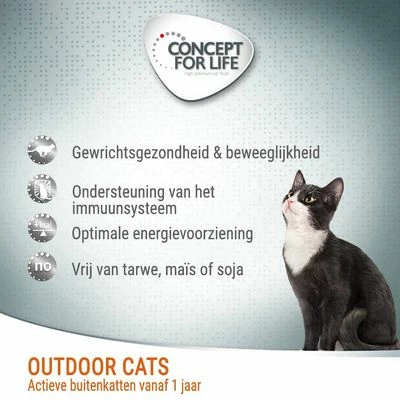 Concept For Life All Cats 10+ – Verbeterde Receptuur! 4 Concept For Life All Cats 10+ – Verbeterde Receptuur! - Afbeelding 2