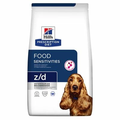 Hill's Prescription Diet Canine Z/D Food Sensitivities Hondenvoer Original 4 Hill's Prescription Diet Canine Z/D Food Sensitivities Hondenvoer Original - Afbeelding 2