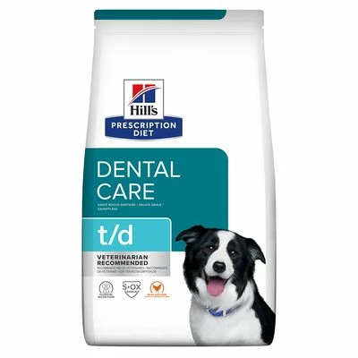 Hill's Prescription Diet Canine T/D Dental Care Hondenvoer Met Kip 4 Hill's Prescription Diet Canine T/D Dental Care Hondenvoer Met Kip - Afbeelding 2