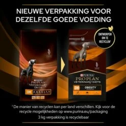 Purina Pro Plan Veterinary Diets - OM Obesity Management Hondenvoer -Hunter Verkoop 2024 puppvdddppvom22npackrnl 3