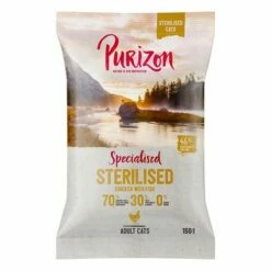 Purizon Adult Sterilised Kip & Vis 16 Purizon Adult Sterilised Kip & Vis -Hunter Verkoop 2024 purizon cat specialised sterilised chickenfish 150g 1000x1000 2 3