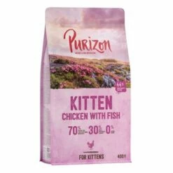Purizon Kitten Kip & Vis -Hunter Verkoop 2024 purizon kitten chickenfish 400g 1000x1000 5
