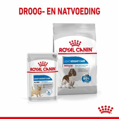 Royal Canin Medium Light Weight Care Hondenvoer 8 Royal Canin Medium Light Weight Care Hondenvoer - Afbeelding 6