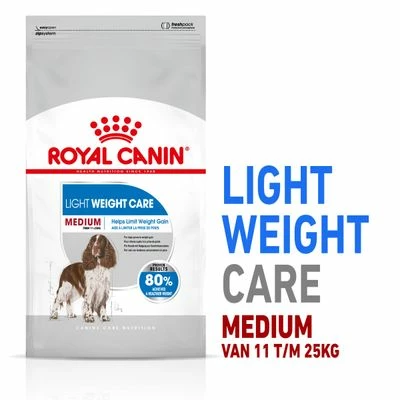 Royal Canin Medium Light Weight Care Hondenvoer 3 Royal Canin Medium Light Weight Care Hondenvoer