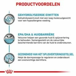 Royal Canin Veterinary - Hypoallergenic Hondenvoer -Hunter Verkoop 2024 rc vet dry doghypo cv eretailkit 3 nl nl 1