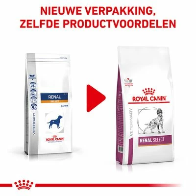 Royal Canin Veterinary Canine Renal Select Hondenvoer 4 Royal Canin Veterinary Canine Renal Select Hondenvoer - Afbeelding 2