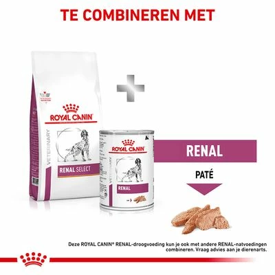 Royal Canin Veterinary Canine Renal Select Hondenvoer 11 Royal Canin Veterinary Canine Renal Select Hondenvoer - Afbeelding 9