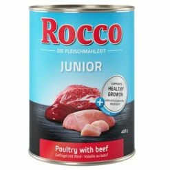 Voordeelpakket Rocco Junior 24 X 400 G 13 Voordeelpakket Rocco Junior 24 X 400 G -Hunter Verkoop 2024 rocco junior poultrybeef 400g 1000x1000 5