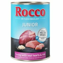 Voordeelpakket Rocco Junior 24 X 400 G 12 Voordeelpakket Rocco Junior 24 X 400 G -Hunter Verkoop 2024 rocco junior turkey 400g 1000x1000 5