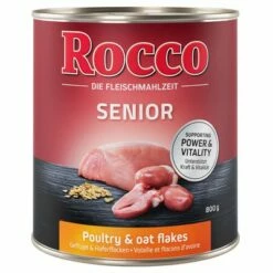 Voordeelpakket Rocco Senior 24 X 800 G 8 Voordeelpakket Rocco Senior 24 X 800 G -Hunter Verkoop 2024 rocco senior poultry 800g 1000x1000 0