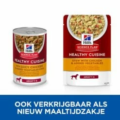Hill's Science Plan Canine Adult Healthy Cuisine Met Kip Hondenvoer -Hunter Verkoop 2024 sp healthy cuisine thumbnails dog adult chicken transition nl 1