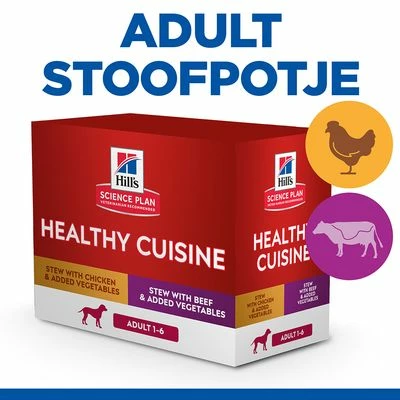 Hill's Science Plan Canine Adult Healthy Cuisine Met Kip En Rund - Afbeelding 2