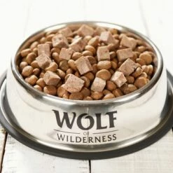 Wolf Of Wilderness Adult 6 X 400 G - Worst -Hunter Verkoop 2024 wolf of wilderness wurst napf 2 web 2 9
