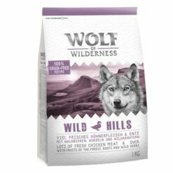 Wolf Of Wilderness - Gemengd Probeerpakket 5 X 1 Kg -Hunter Verkoop 2024 wow 1kg wildhills 2