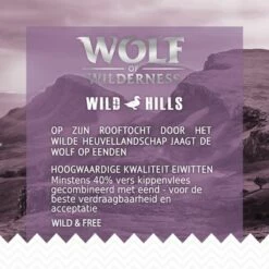 Wolf Of Wilderness "Wild Hills" Met Eend Hondenvoer -Hunter Verkoop 2024 wow benefitboard wildhills 1000x1000 de 2