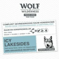 Wolf Of Wilderness "Icy Lakesides" - Lam, Forel & Kip -Hunter Verkoop 2024 wow board benefits freezedried icy lakesides nl 1000x1000 2