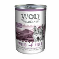 Voordeelpakket: Wolf Of Wilderness 12 X 400 G -Hunter Verkoop 2024 wow dose400g wildhills 2