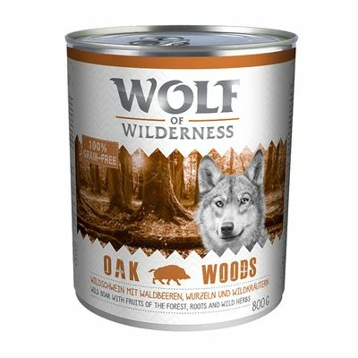Voordeelpakket: Wolf Of Wilderness 12 X 800 G 4 Voordeelpakket: Wolf Of Wilderness 12 X 800 G - Afbeelding 2
