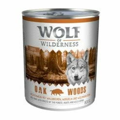 Wolf Of Wilderness Hondenvoer 6 X 800 G -Hunter Verkoop 2024 wow dose800g oakwoods 3