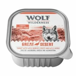 Wolf Of Wilderness Adult 24 X 300 G Voordeelpakket -Hunter Verkoop 2024 wow greatdesert 300gtray side 1000px 2