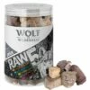 Wolf Of Wilderness Snack - RAW 5 (Mix, Gevriesdroogd) 1 Wolf Of Wilderness Snack - RAW 5 (Mix, Gevriesdroogd) -Hunter Verkoop 2024 wow raw5 snacks mix 1000x1000 2