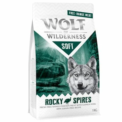 Wolf Of Wilderness "Soft - Rocky Spires" - Scharrelkip & Parelhoender Hondenvoer 8 Wolf Of Wilderness "Soft - Rocky Spires" - Scharrelkip & Parelhoender Hondenvoer - Afbeelding 6
